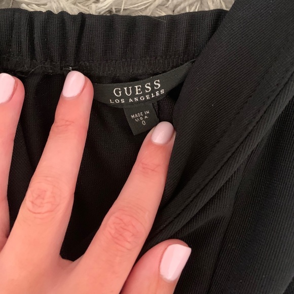 Black Guess Jumpsuit- strapless - Picture 10 of 11